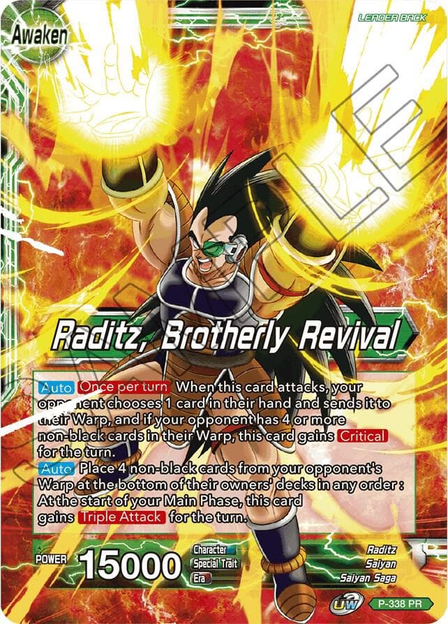Raditz // Raditz, Brotherly Revival