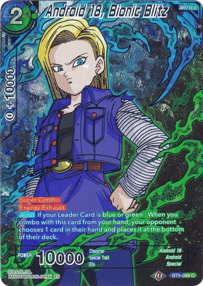 Android 18, Bionic Blitz