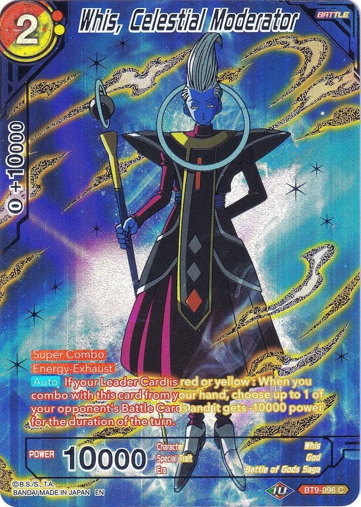 Whis, Celestial Moderator