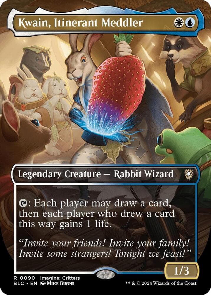 Kwain, Itinerant Meddler (Borderless)