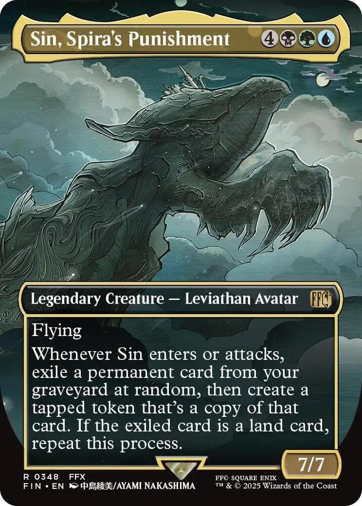 Sin, Spira's Punishment (Borderless)