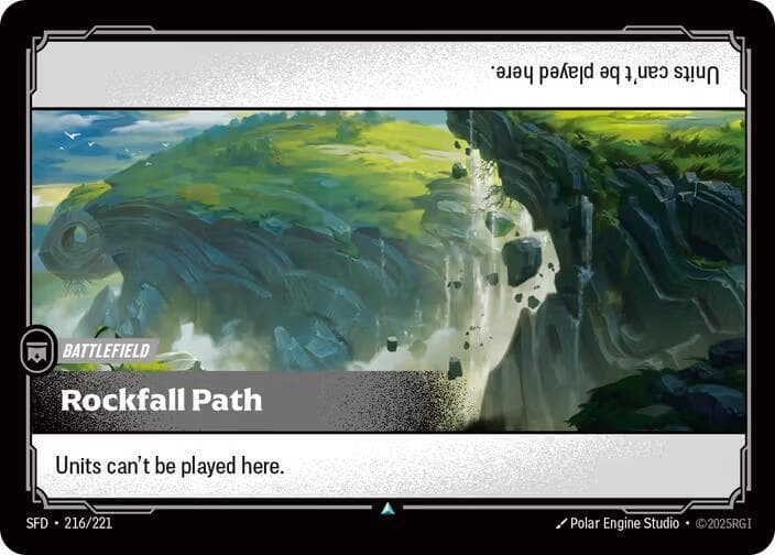 Rockfall Path