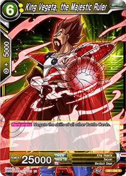 King Vegeta, the Majestic Ruler