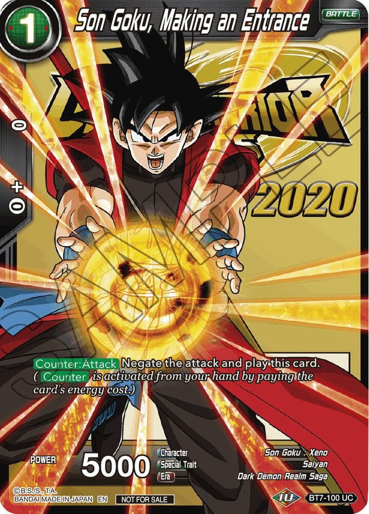 Son Goku, Making an Entrance