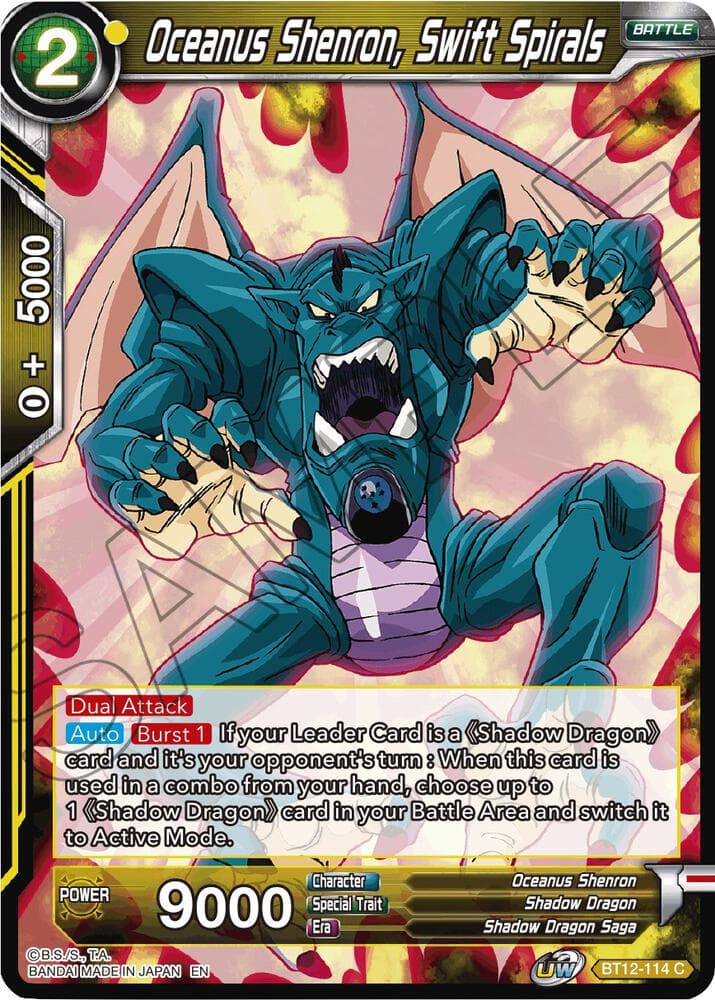 Oceanus Shenron, Swift Spirals